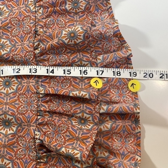 SANCTUARY Julia Off Shoulder Ruffle Bell Sleeve Blouse Pink Size Small - Picture 10 of 10